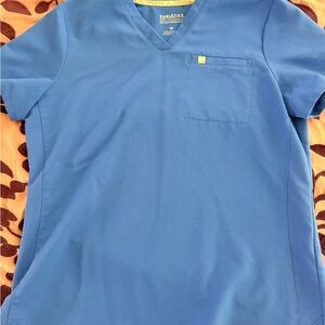 Fabletics Kids Vivid Blue Short Sleeve Tee